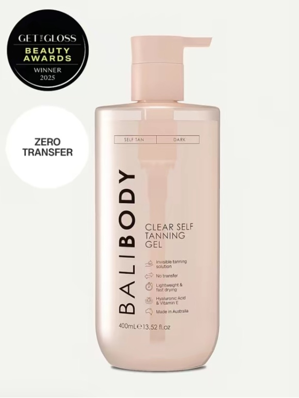 Clear Self Tanning Gel — No transfer tanning gel clear tanning gel self tanner